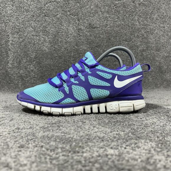 Nike Free 3.0 V3 454079-415 Women’s Size 8 Blue Purple Running Shoes Used - Picture 6 of 13